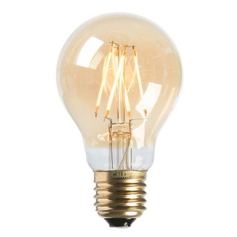 Żarówka dekoracyjna LED standard gold E27 4W